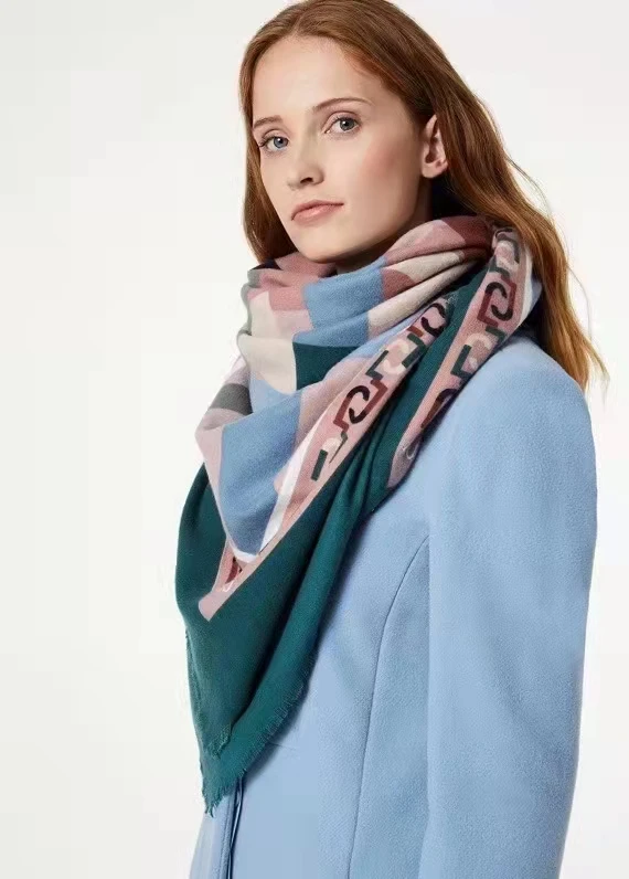 Шарф для пожилых женщин модный шарф оригинального бренда различных стилей