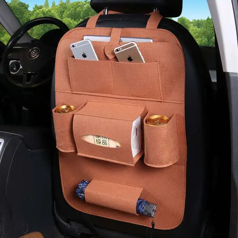 Car Seat Back Insulation Storage Bag Multi-Pocket Thermal Cooler Travel Organizer Case Pouch Bottle Drink Holder Container | Красота и