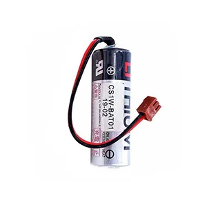 

10PC ER17500V CS1W-BAT01 3.6V 2700mAh PLC Li-ion Battery