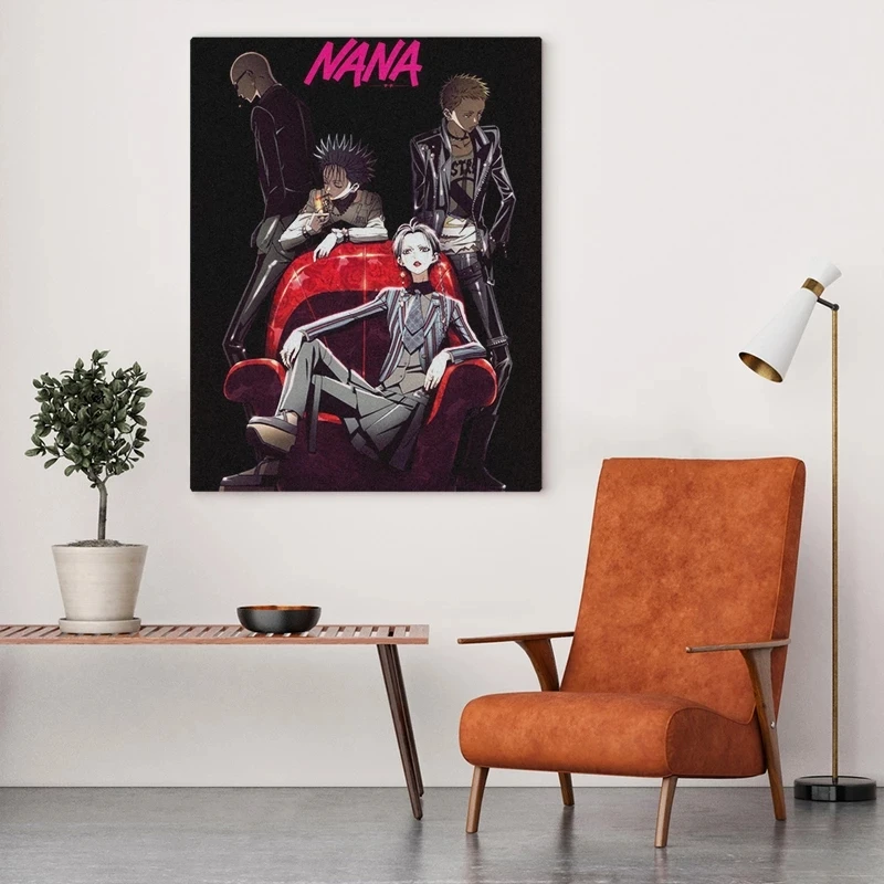 

Home Decor Nana Canvas Painting Shinichi Obuo Yasushi Pictures Wall Art HD Prints Anime Role Modular Poster Unframed Living Room