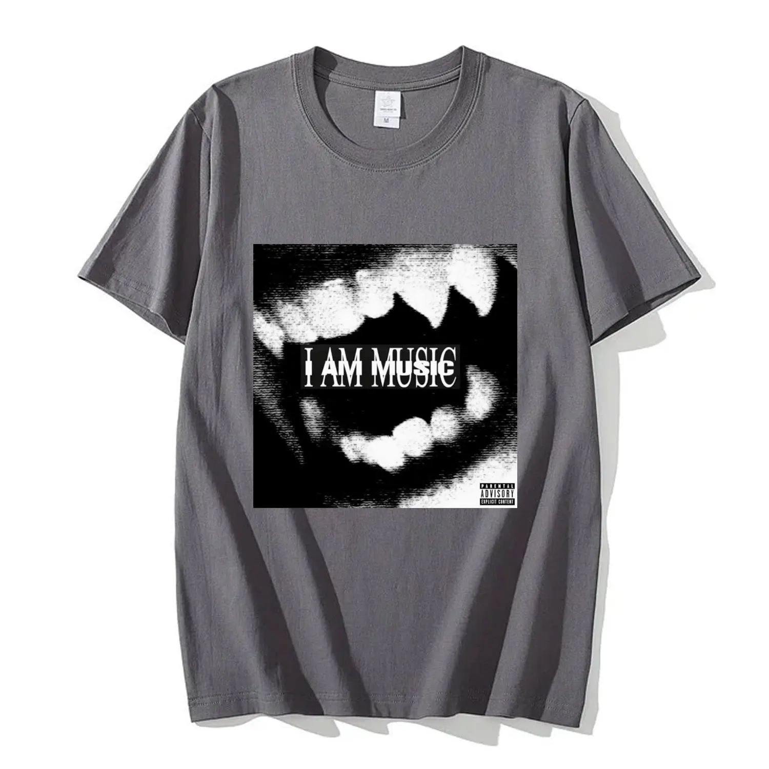 Фото Рэпер Playboi Carti I Am Music Merch футболка для мужчин и женщин винтажная модная футболка в стиле хип-хоп летняя повседневная хлопковая футболка большого размера №3