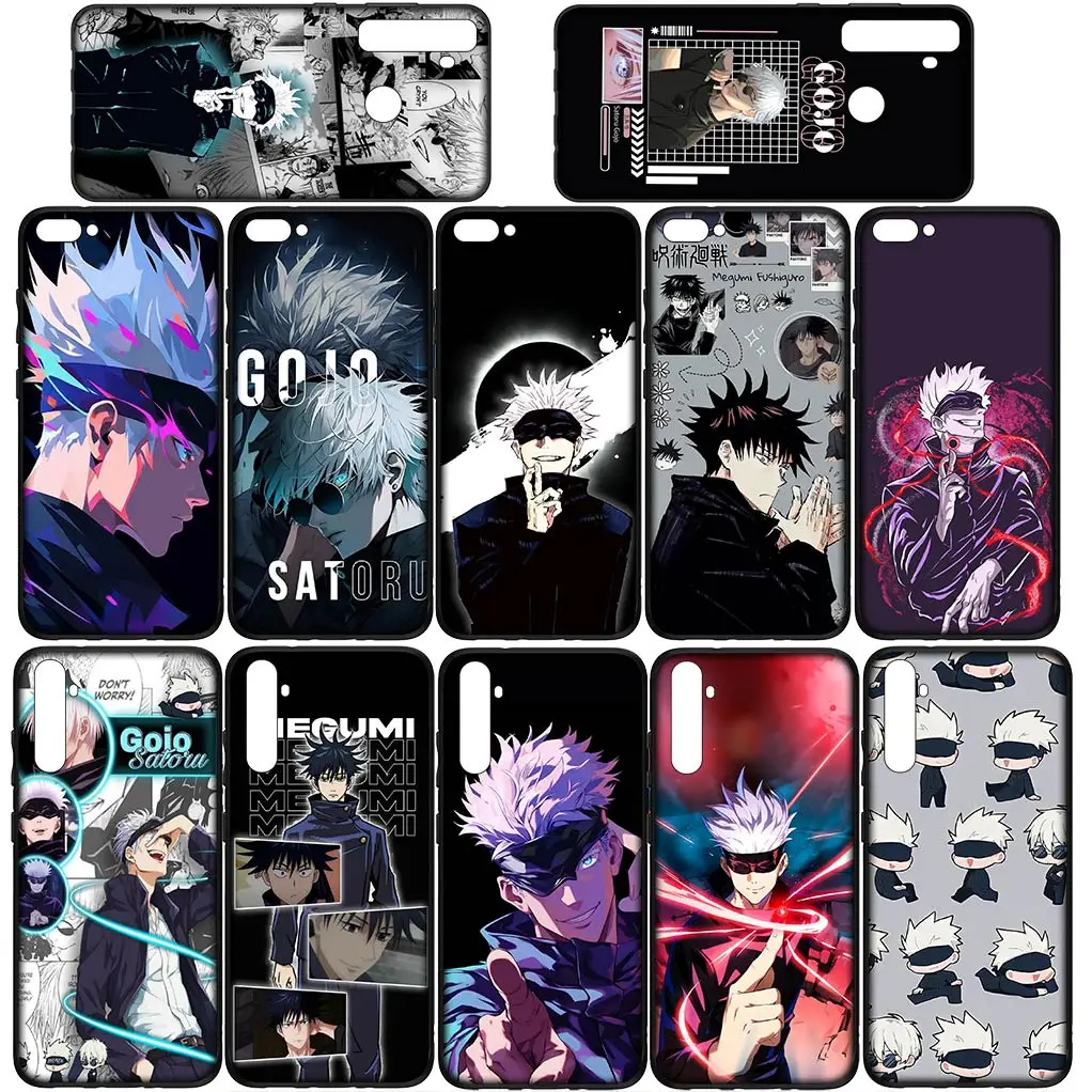 Fushiguro Megumi Jujutsus Gojo Satoru Kaisens Case for Samsung Galaxy S22 S21 S20 Fe Ultra S8 Plus + S7 Edge M15 Phone Cover