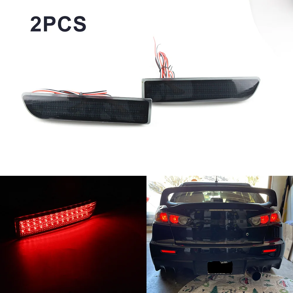 

Светодиодный отражатель заднего бампера противотуманный фонарь задний стоп-сигнал стоп-сигнал для Toyota IPSUM Avensis Alphard Gaia Estima RAV4 PREVIA