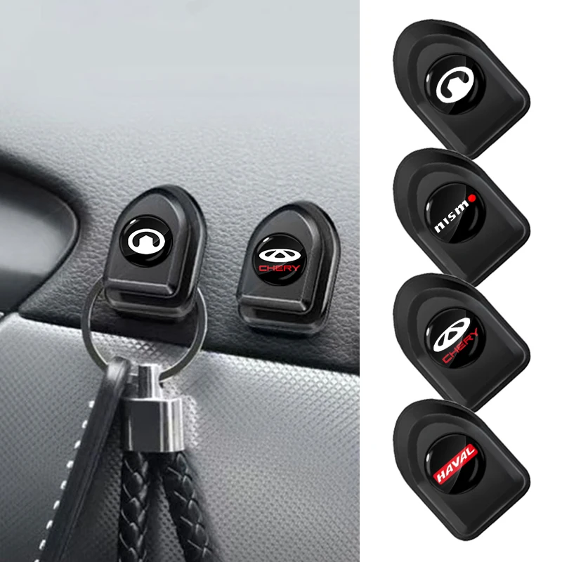 

4pcs Car Logo Styling Hook Multifunctional Key Storage Rack For Ford Focus Mondeo MK1 MK2 MK4 MK3 Fiesta Ranger ST Line Escape