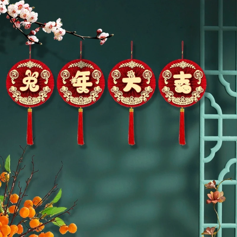 

Spring Festival Decorations Chinese New Year Haning Ornament Lunar New Year Supplies for Bedroom Living Room Decorations