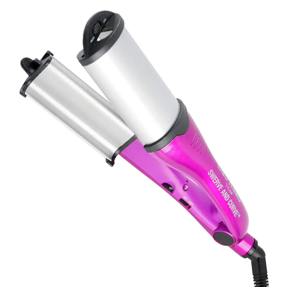 

Tourmaline Ceramic 2-in-1 Hair Waver Iron, Pink
