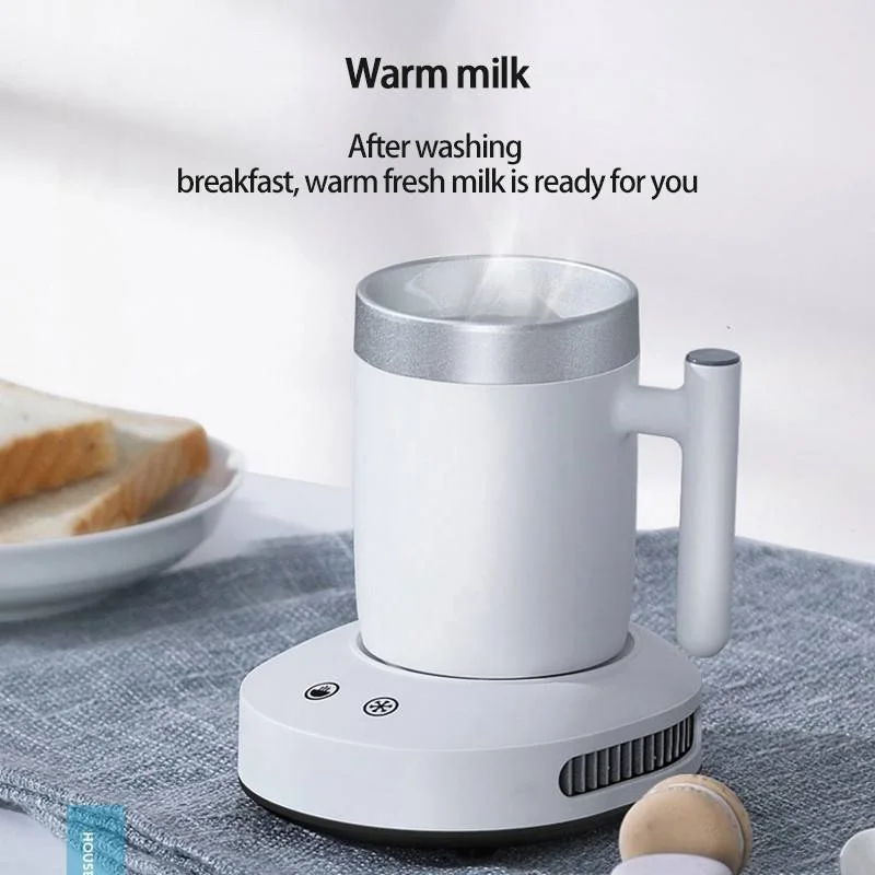 

Office Home Cooling Coaster Smart Cooling Cup Heating Machine Rapid Refrigeration Cup Fast Cold Warm Cup Freezing Cup
