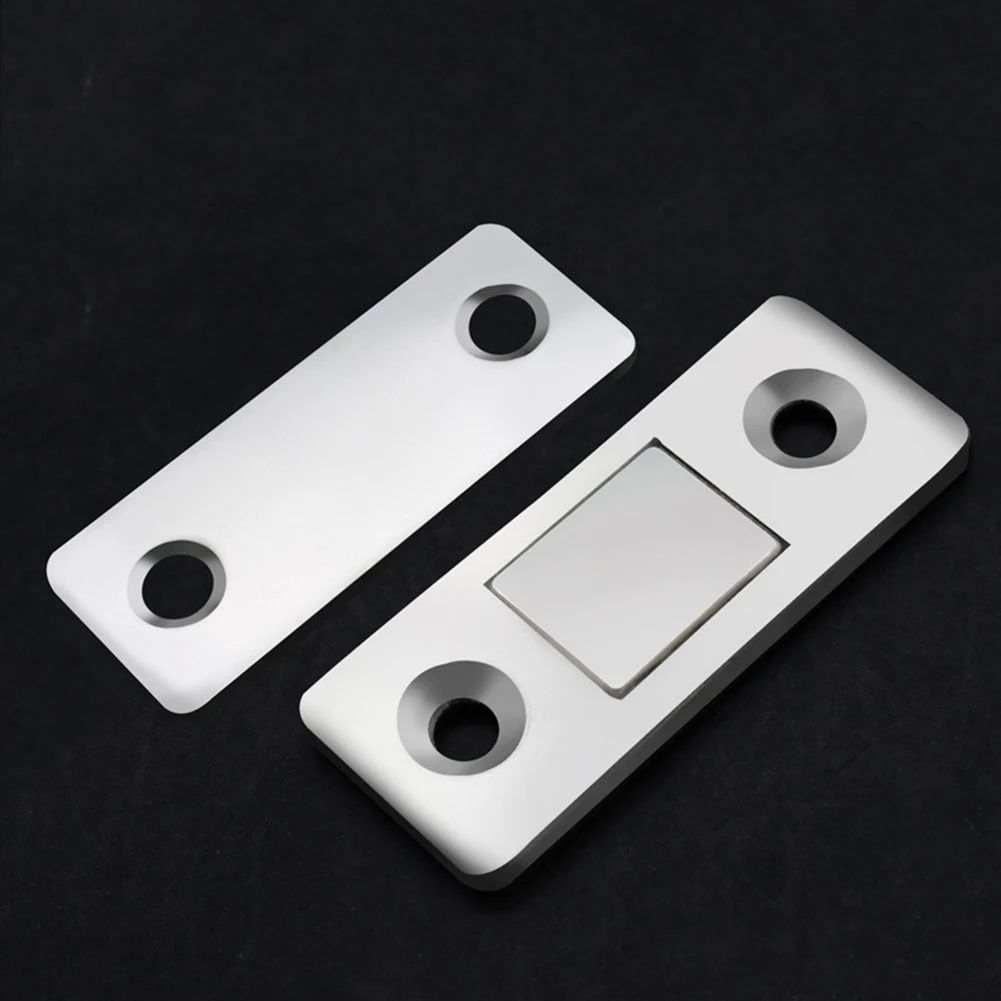 

1 Set Magnetic Cabinet Catches Magnet Door Stops Hidden Door Closer With Screw For Closet Cupboard Furniture Hardware