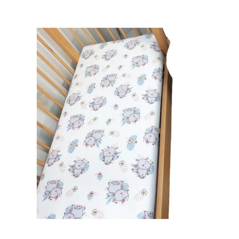 

Простыня для младенцев, Натяжная, из чистого хлопка, водонепроницаемая, с диафрагмой, индивидуальный дизайн, для детского сада