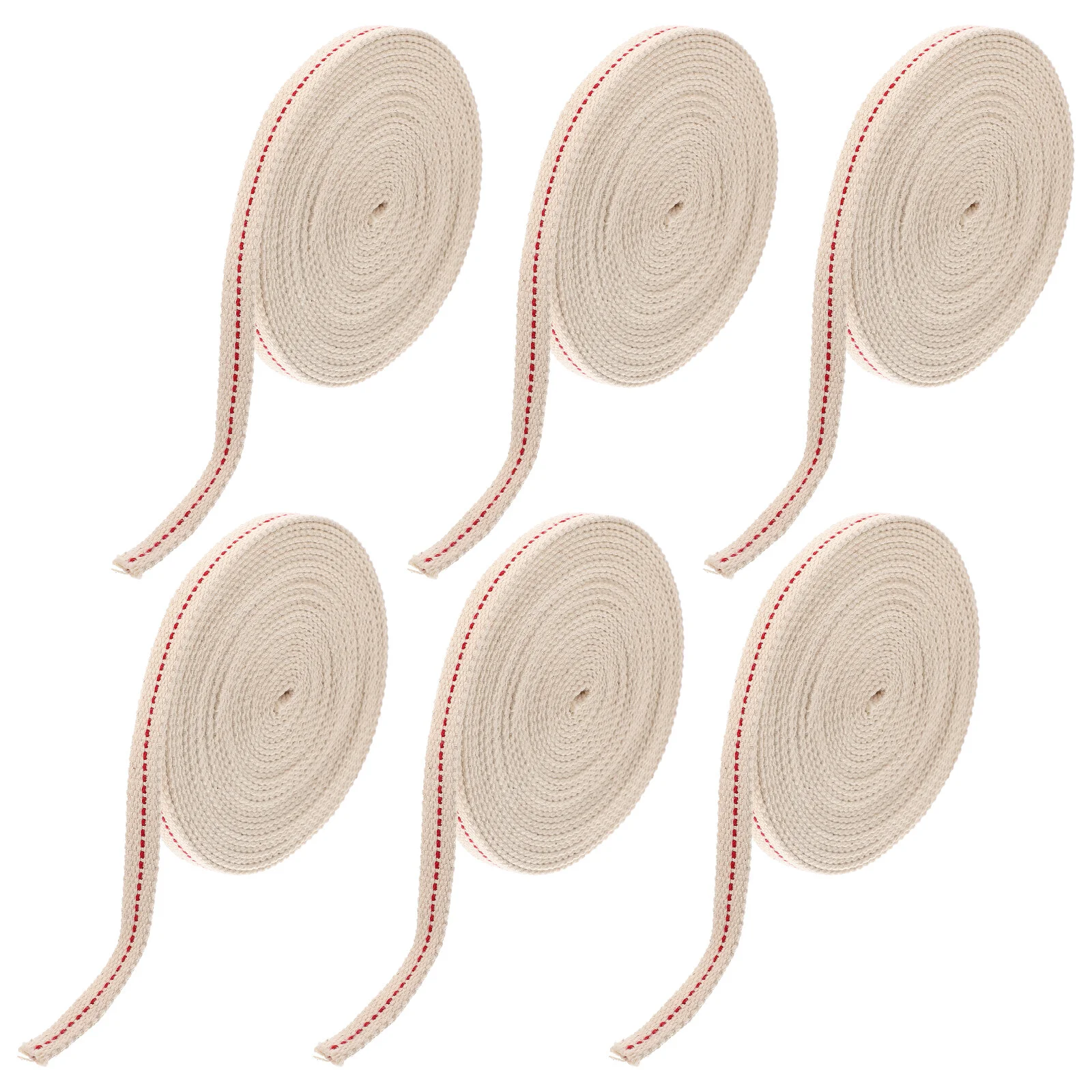 

6 Pcs Lanterns Decorative Outdoor Kerosene Lamp Wick Replaceable Oil Wicks Cotton Core Portable Pure Supply
