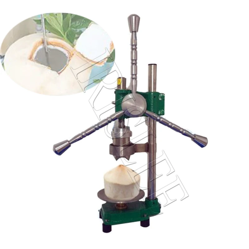 Ручные инструменты для открывания зеленой скорлупы кокоса инструмент кокосов