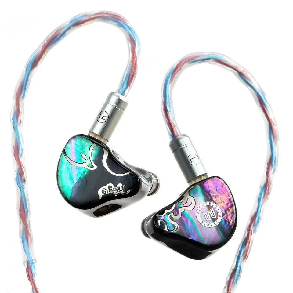 Фото JUZEAR x Z-Reviews Defiant 1DD + 3BA Гибридные наушники-вкладыши Hi-Fi с 3-сторонней кроссоверной гарнитурой со сменными вилками 3,5 + 4,4 мм №3
