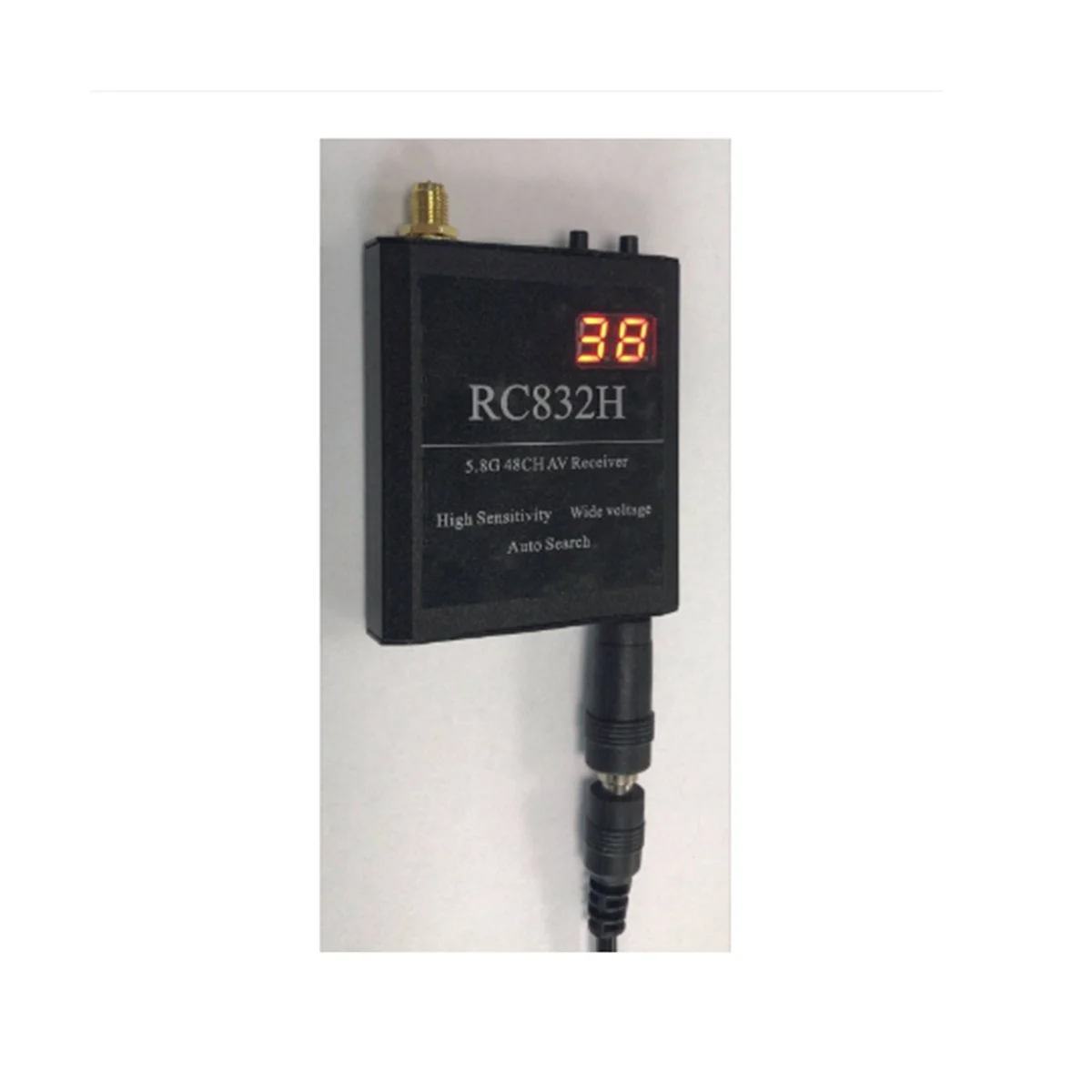 RC832H 5 8G 48CH видеоприемник 12 В автоматический поиск каналов для TS832 TS5823 TS5828 RC самолет