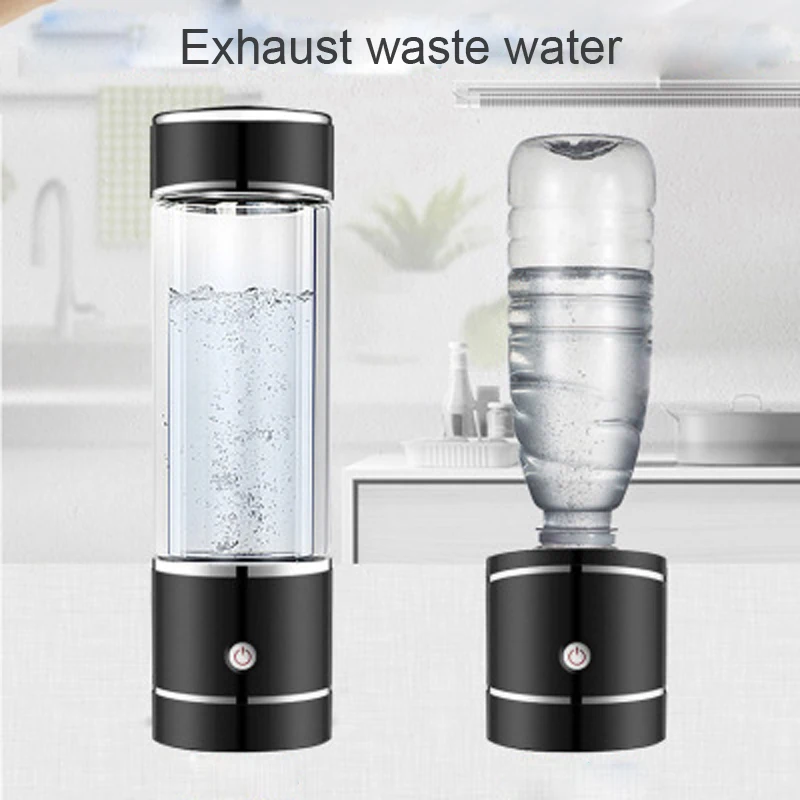 

SPE/PEM High H2 and ORP Hydrogen Generator Water Ionizer Bottle Alkaline Hydrogen Water with Ozone Residual Chlorine Exhaust