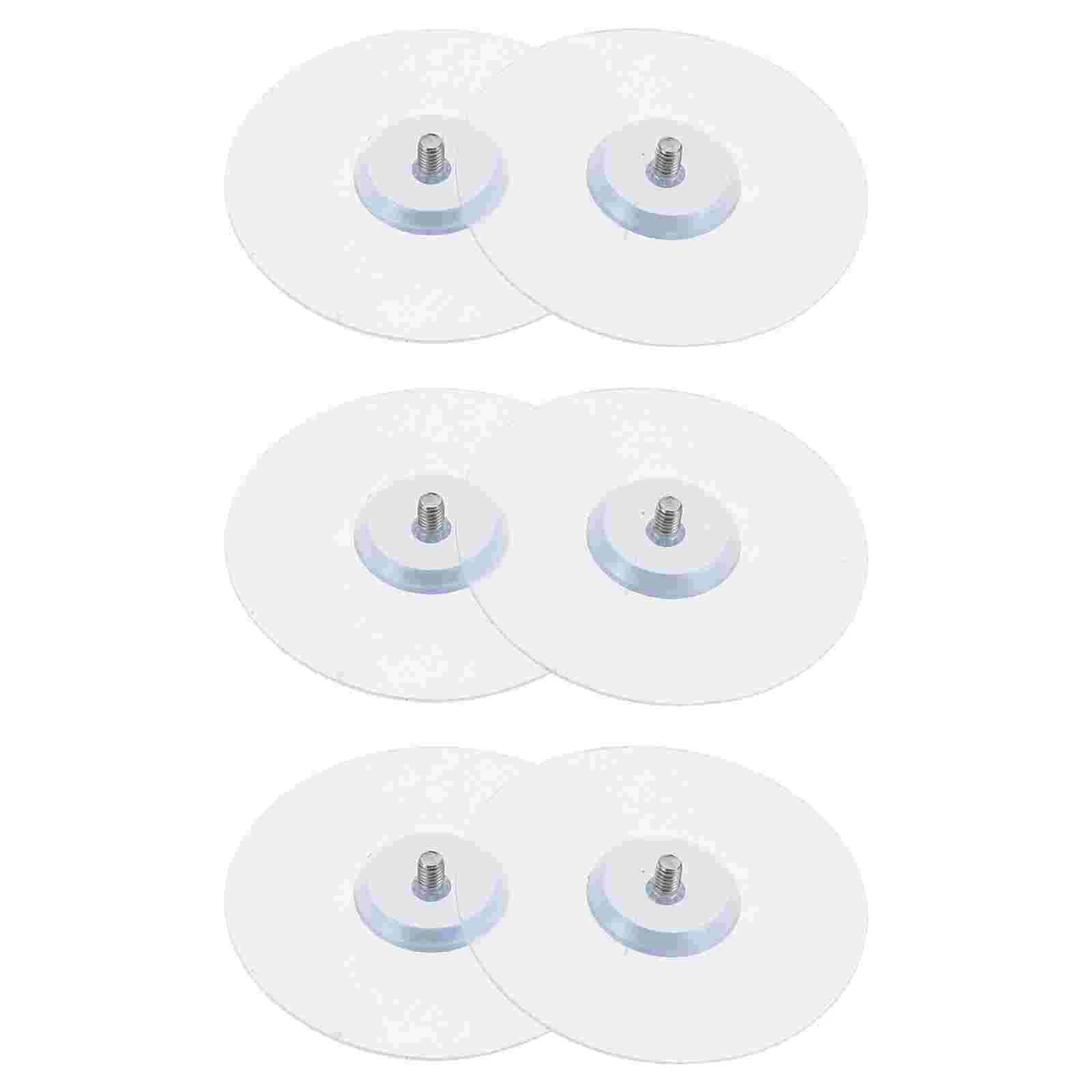 

6pcs Screws Adhesive Wall Screws Handle Fixed Screws Seamless Handle Fixator for Home Restaurant