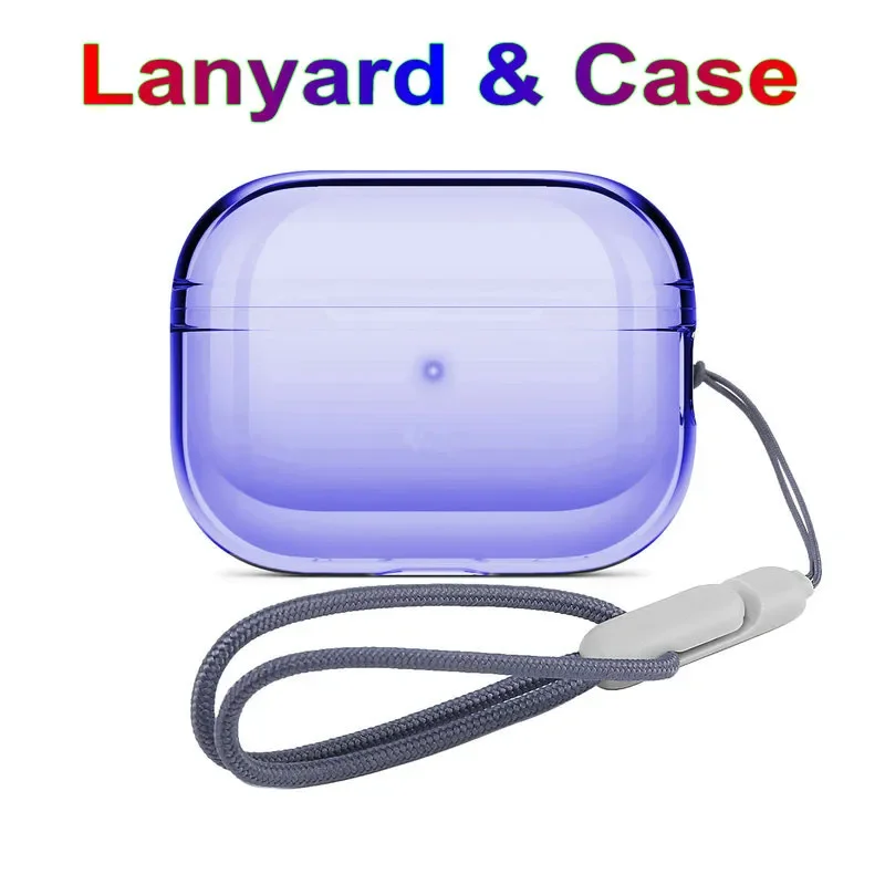 

Lanyard Case Braided Hang Rope Protective Cover Case For Airpods Anti-lost Rope For Apple Airpods Pro 3 2 for Airpods Pro 2nd
