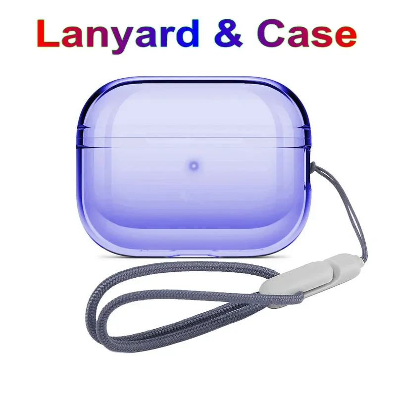 

Anti-lost Rope Lanyard Case Braided Hang Rope Protective Cover Case For Airpods For Apple Airpods Pro 3 2 for Airpods Pro 2nd