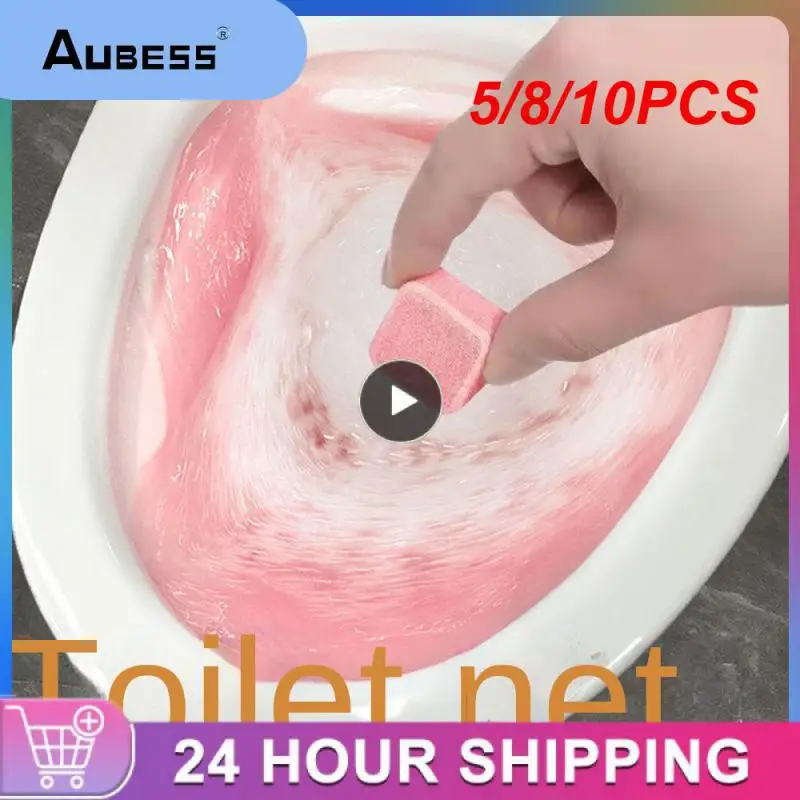 

5/8/10PCS Multi Effervescent Spray Concentration Effervescent Tablets Remove Urine Stains And Dirt Toilet Effervescent Tablets