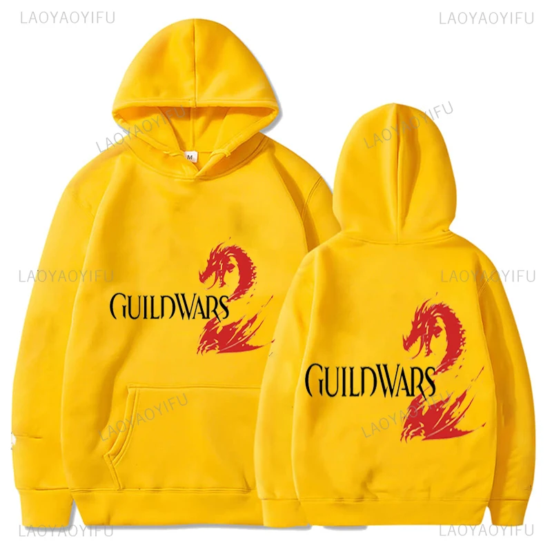 Классическая Повседневная Гильдия войн 2: Дорога огня Женский пуловер толстовки