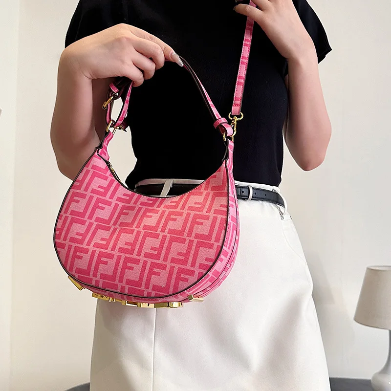 Новинка 2024 модная сумка 25 см Корейская версия французской сумки женская на плечо