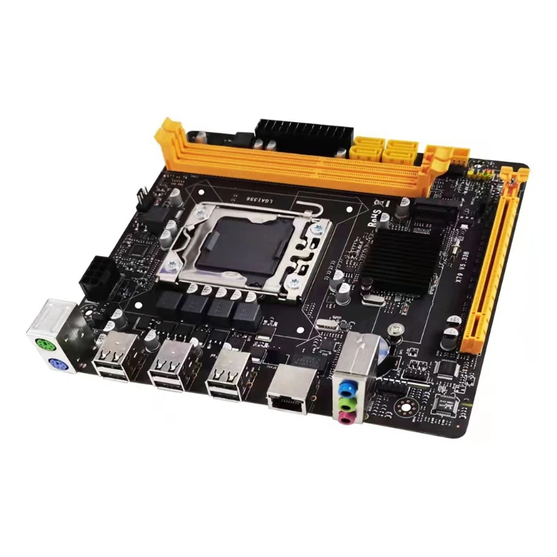 

X79 LGA 1356 Motherboard with Xeon E5 2420 Processor Assembly Kit DDR3 ECC 8GB (2 x 4GB) NVME M.2 Mini DTX Mainboard