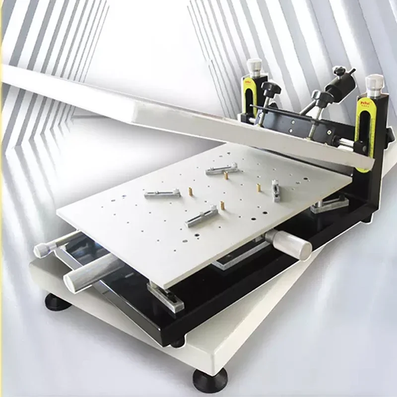 Высокоточная печатная машина для паяльной пасты Печатная шаблонов шелкографии