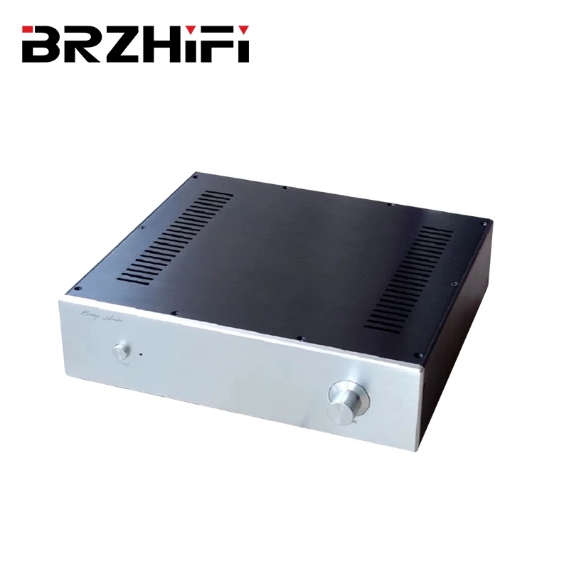 

BREEZE A4 Fully Symmetric Balanced Structure 250W*2 High Power Audio Amplifier NJW0281 Output Tube Stereo Sound HiFi Amp