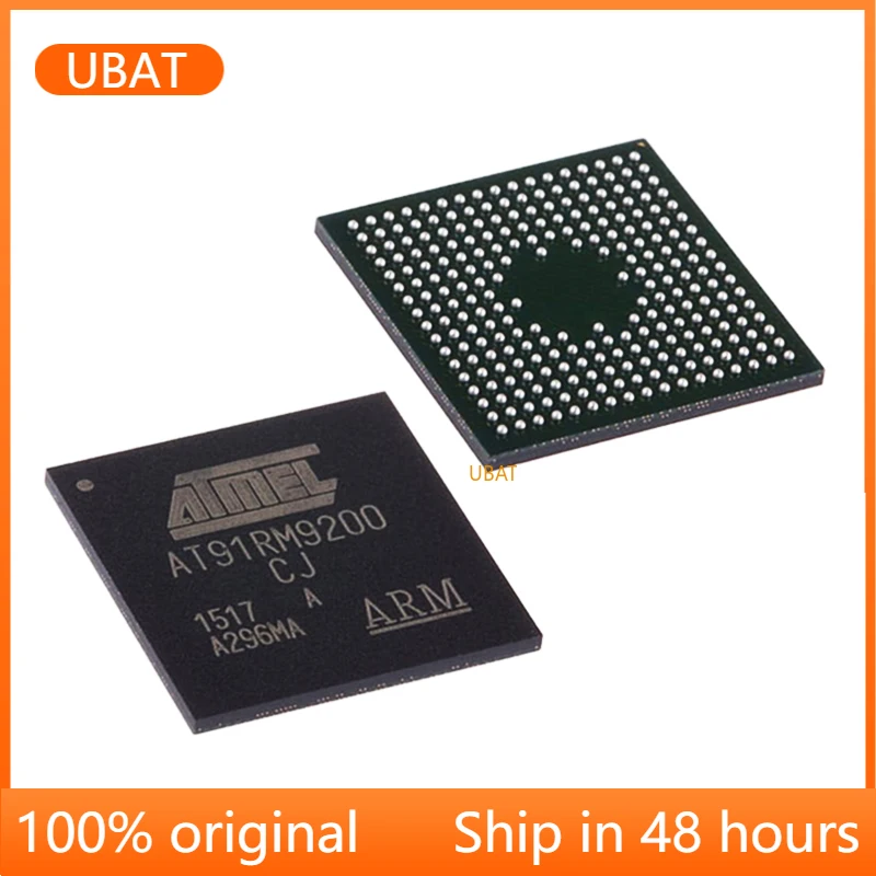 

1~100PCS AT91RM9200-CJ-002 AT91RM9200 BGA-256 Package 256-LFBGA Microprocessor-MPU IC Brand New Original