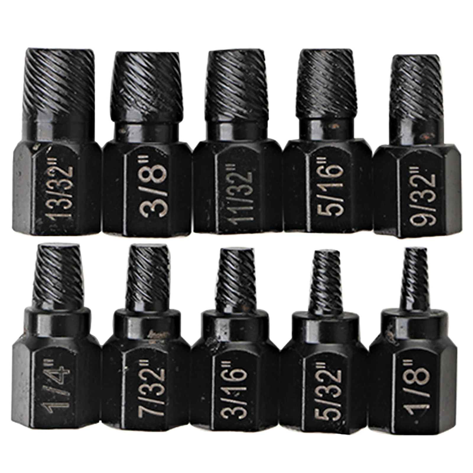 

10pcs Stubborn Steel Wrench Bolts Stopper Tub Drain Plumbing Tools Hex Head Old Pipe Nipple Extractor Solid Strong Grab Screws