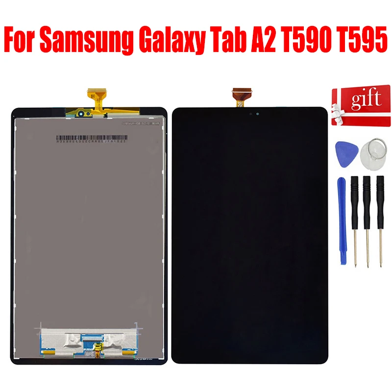 

10.1" For Samsung Galaxy Tab A2 T590 T595 SM-T590 SM-T595 LCD Display Screen Panel Matrix Touch Digitizer Sensor Glass Assembly