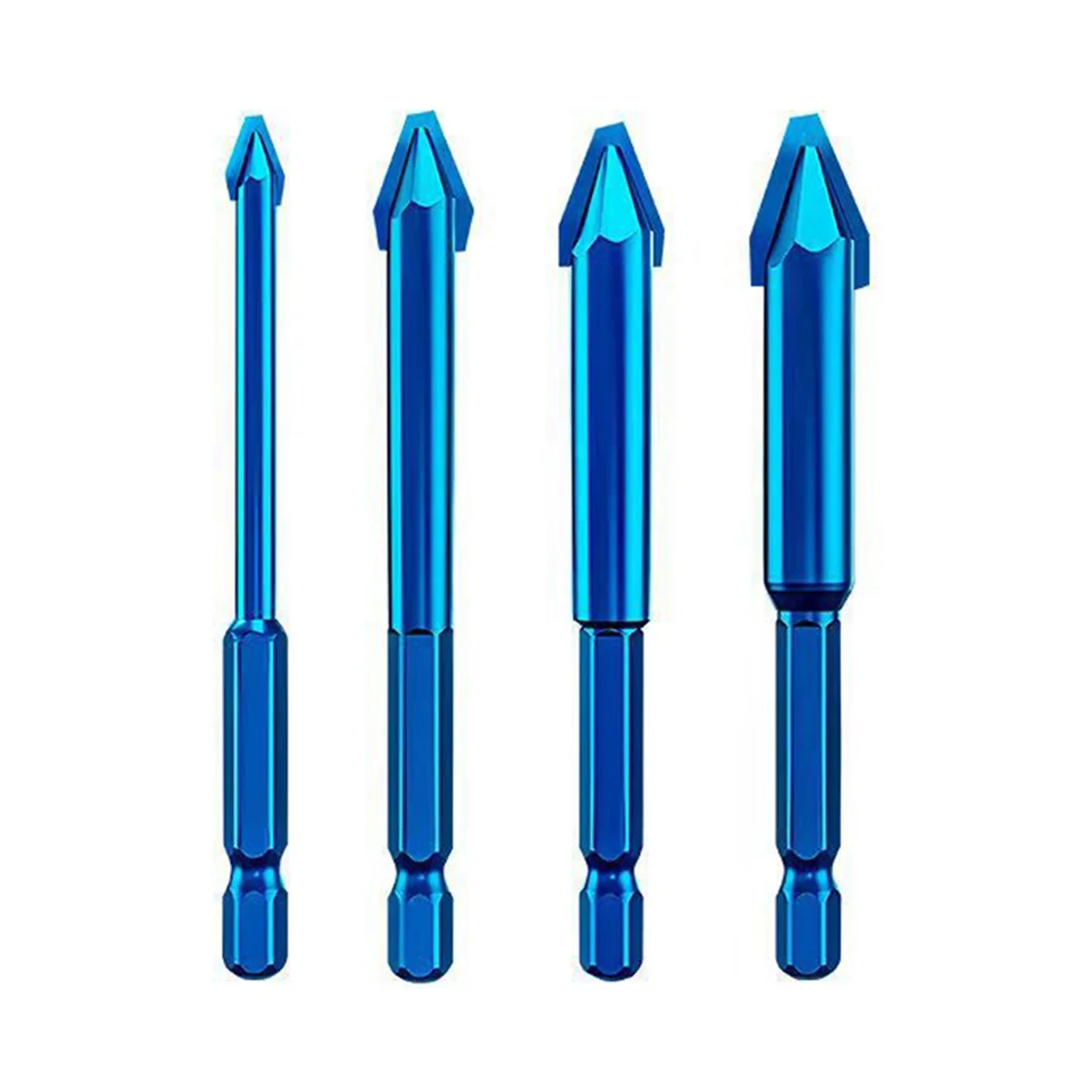 4 шт. шестигранный хвостовик эксцентриковая дрель высокой твердости