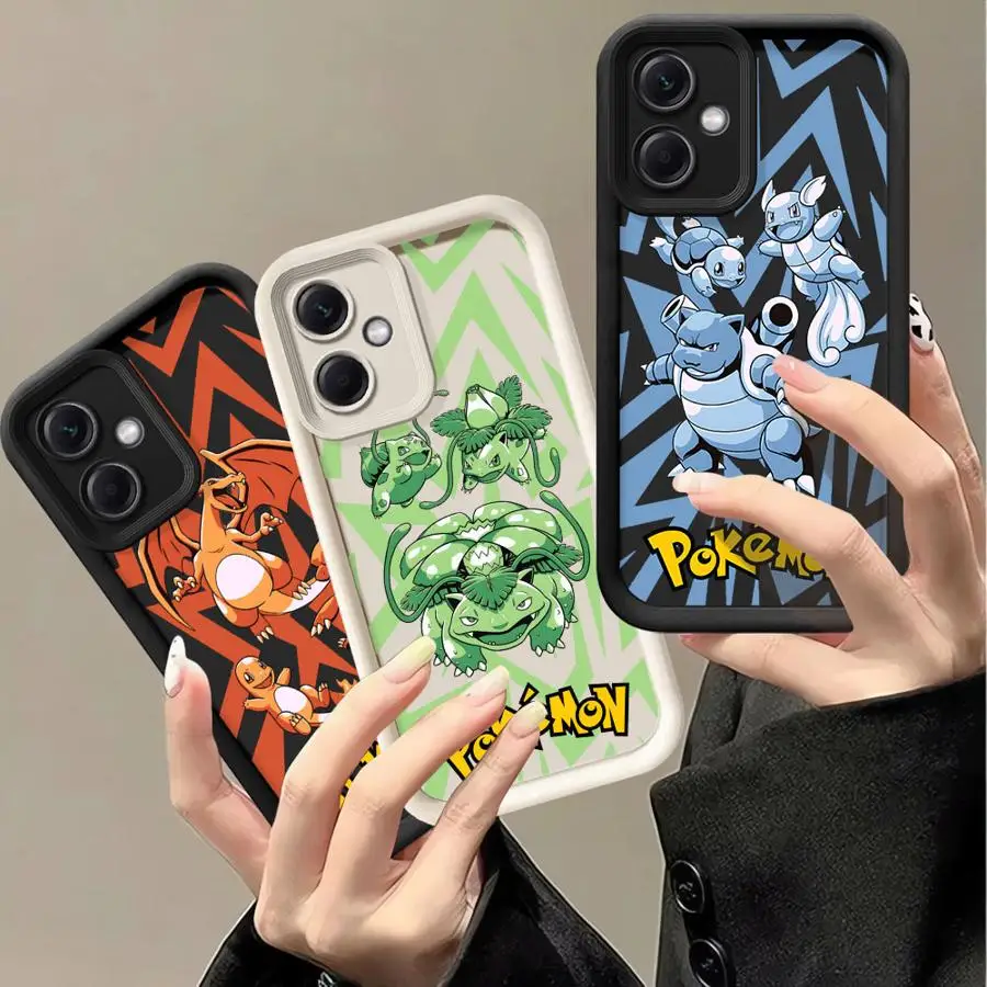 Чехол для телефона с изображением Покемона Пикачу Xiaomi Redmi Note 10 10S 11 11S 12 14 Pro 12S 13