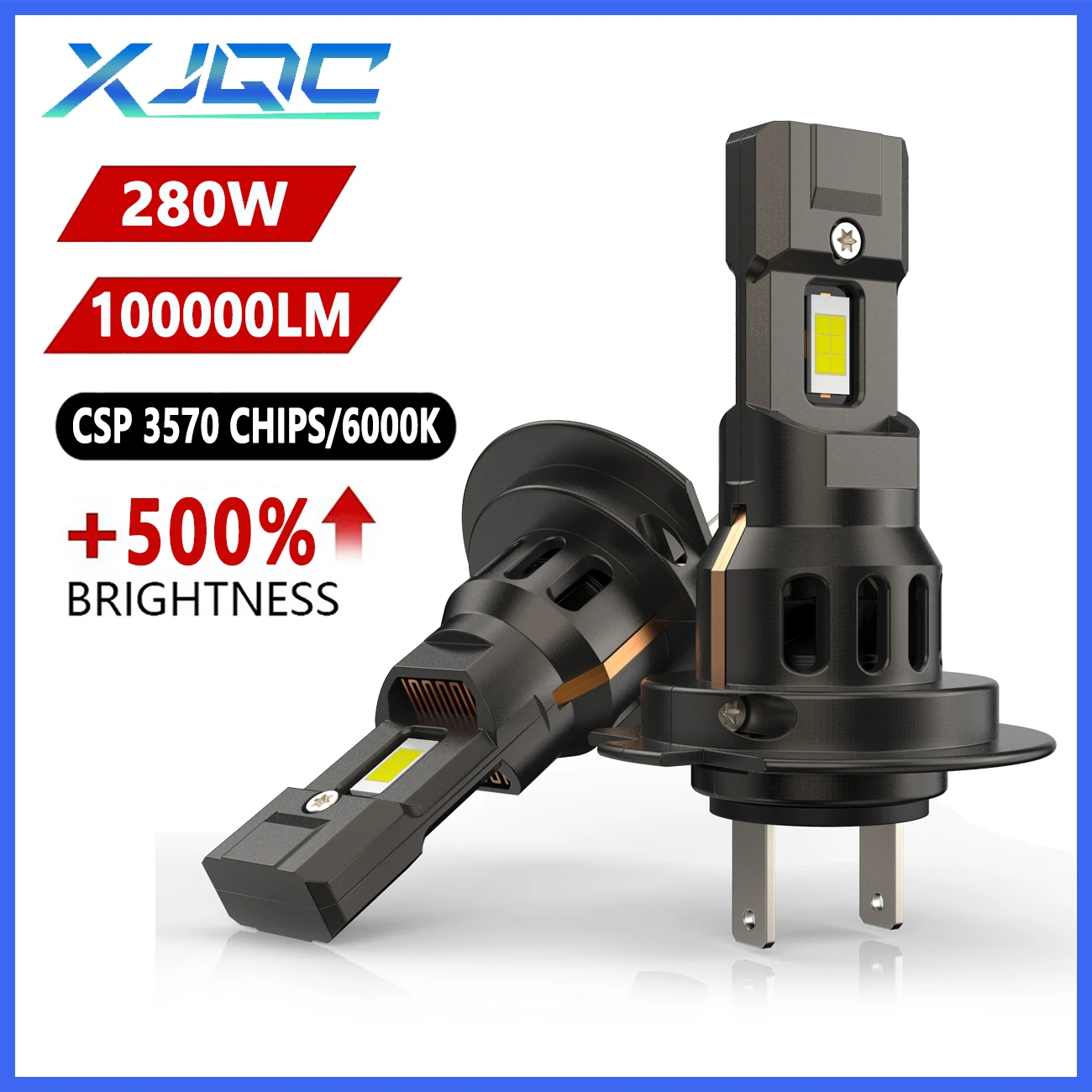 

XJQC Z2 6000 лм, 280 K, 3570 Вт, H7