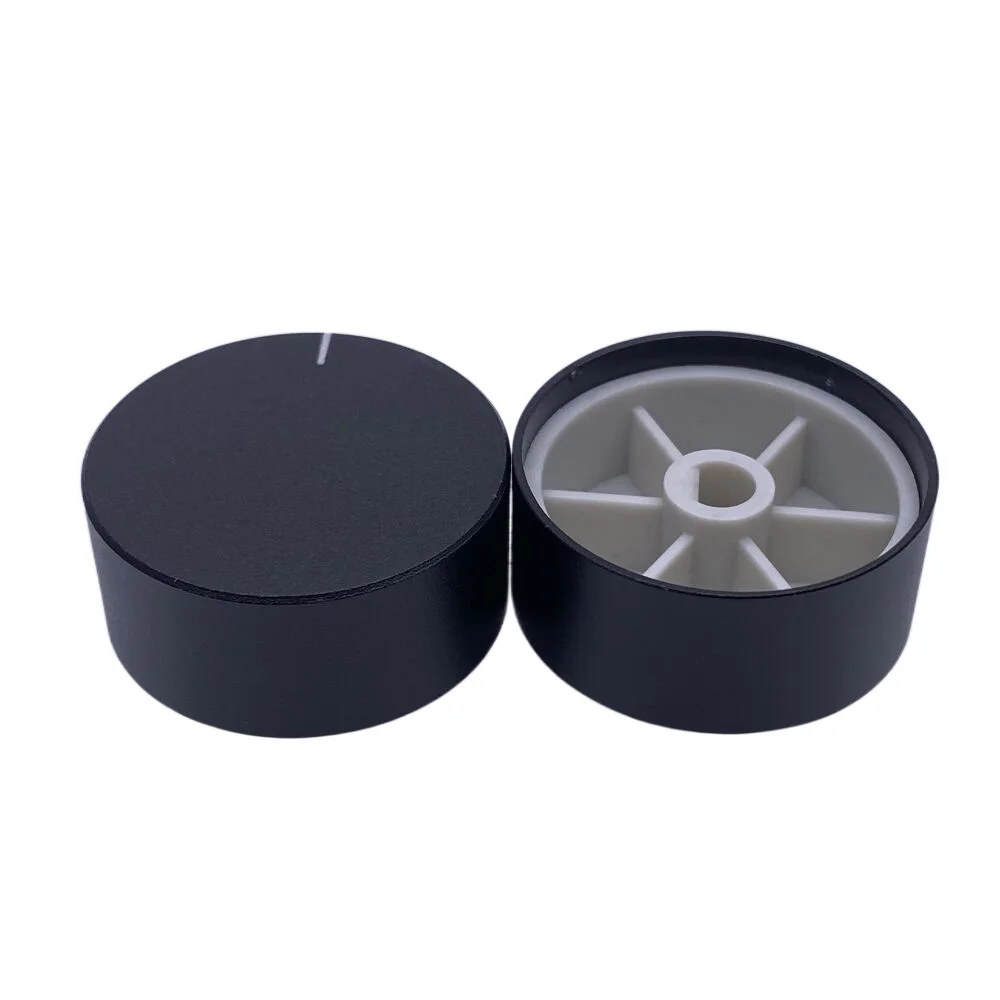 

Ручки потенциометров черные 34*15 мм