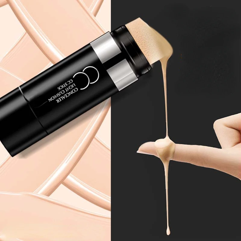 

CC, консилер, Стик, искусственная кожа, тон, высокое покрытие, консилер для макияжа, тёмные круги, корректор темных кругов с высоким покрытием