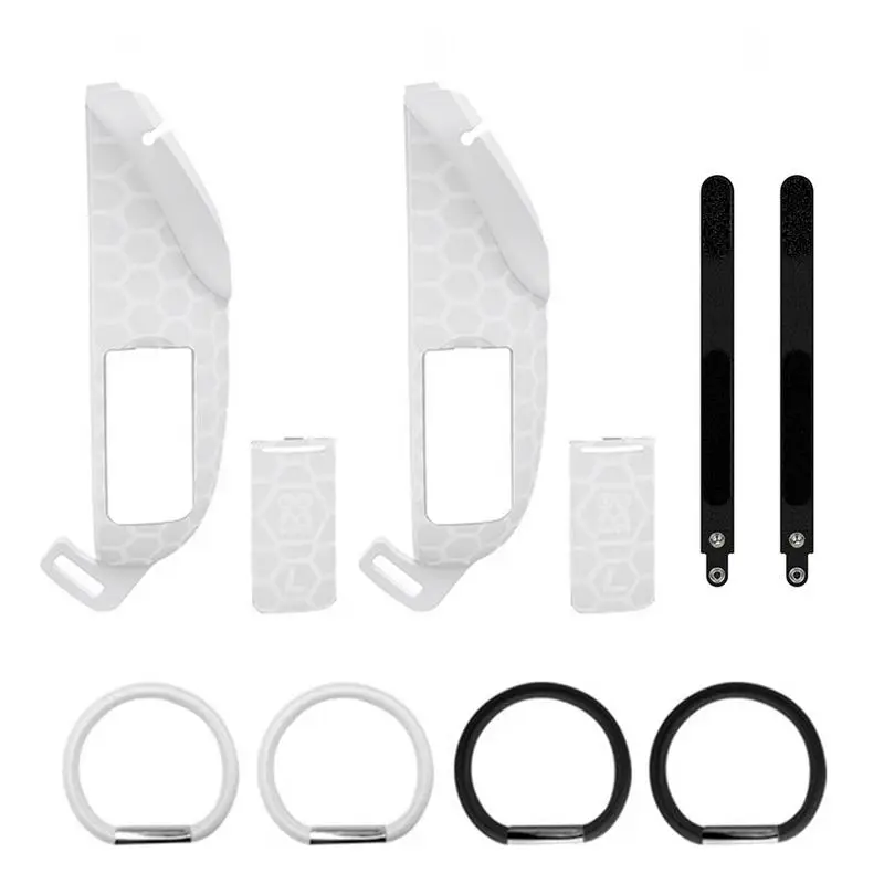 

Крышка батарейного отсека для контроллера, Защитная Крышка батарейного отсека для Quest 2 с эластичным шнуром и кожаным ремешком, не линяющий ...