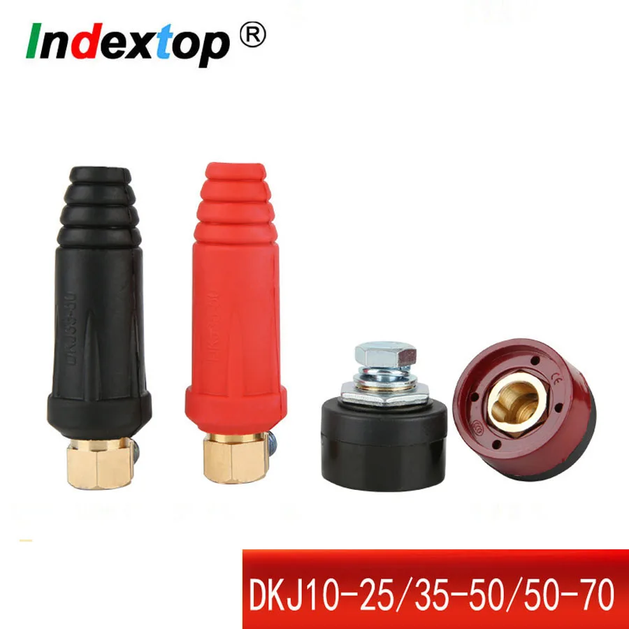 

Быстрое соединение, Европейский сварочный аппарат, быстросъемный фитинг, штекер кабеля, розетка, адаптер DKJ10-25 35-50 50-70, кабельный разъем