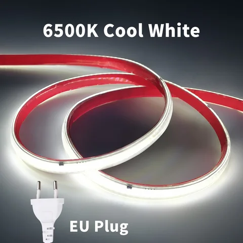 COXO COB светодиодная лента 296 светодиодов/м тёплый белый 220 В