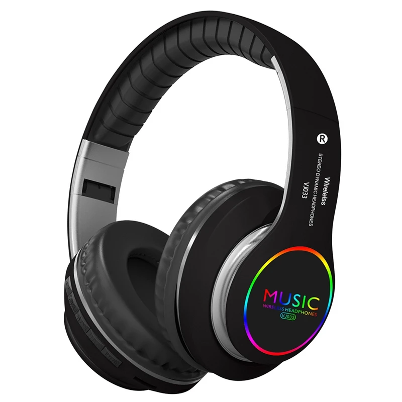 

Wireless Headphones Bluetooth 5.3 Headphones Gaming Gaming Headphones Heavy Bass Luminous Sports Headphones