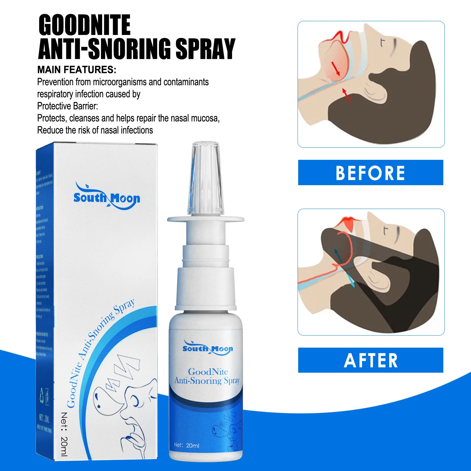 Спрей травяной для снятия храпа 30 мл |