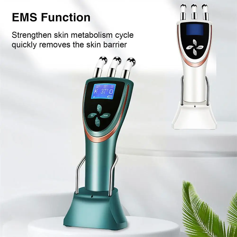 

Magnetic Scraping Device EMS Micro Current Warm 36-53 Magnetic Face Massage Vibration Therapy Care Beauty Instrume Meridian H2B1