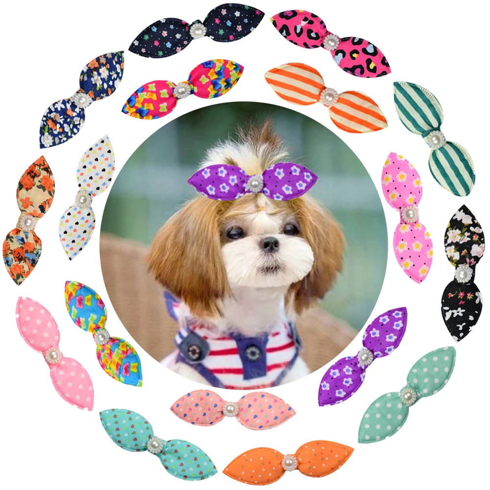 

Галстук-бабочка в горошек для собак, 10 шт.