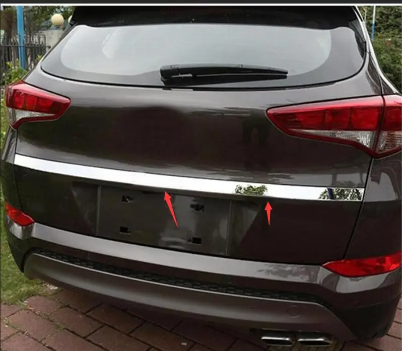 

Хромированная накладка на дверную ручку заднего багажника для Hyundai Tucson 2015 2016 2017 2018