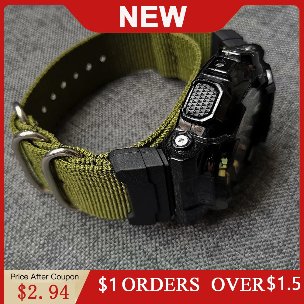 

Nylon Watchband For Casio G-Shock GA-110/100/120/150/200/400 GD-100/110/120 DW-5600 GW-6900 Bracelet Strap Band +16mm Adapter
