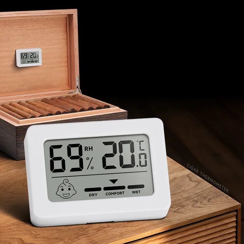 Сигаровой мини-термометр для сигар гигрометр высокая точность измерения