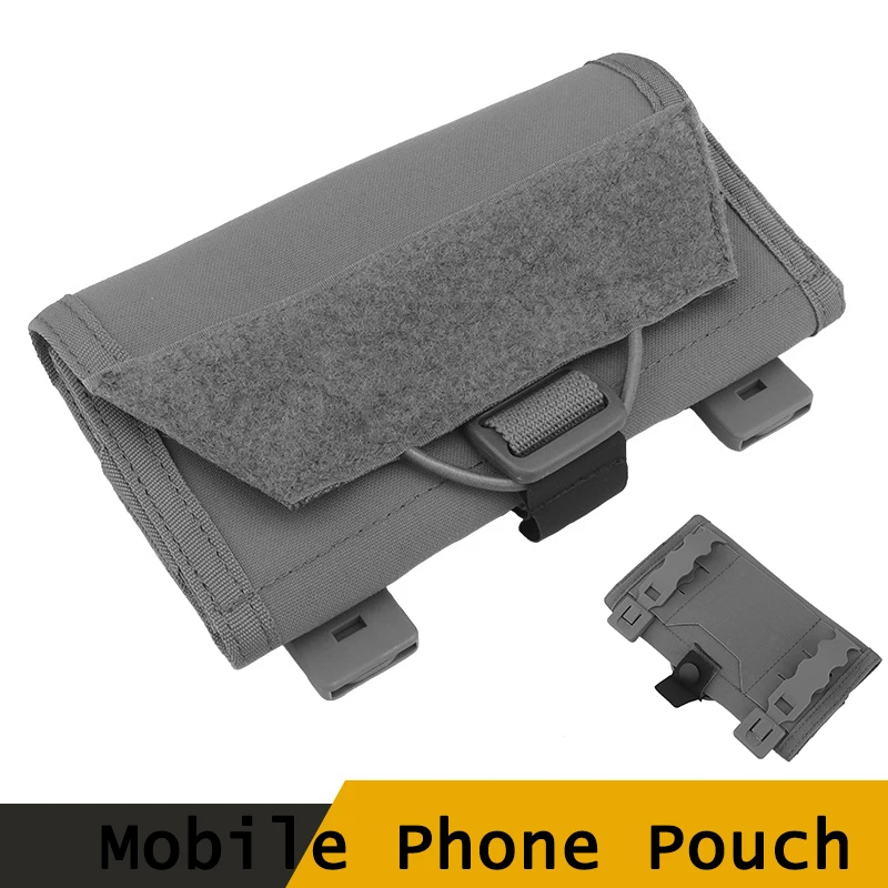 

Tactical Mobile Phone Pouch Hiking Fishing Climbing Molle Outdoor Hunting Magazine Storage Pouch Military Shooting Cs Army Case