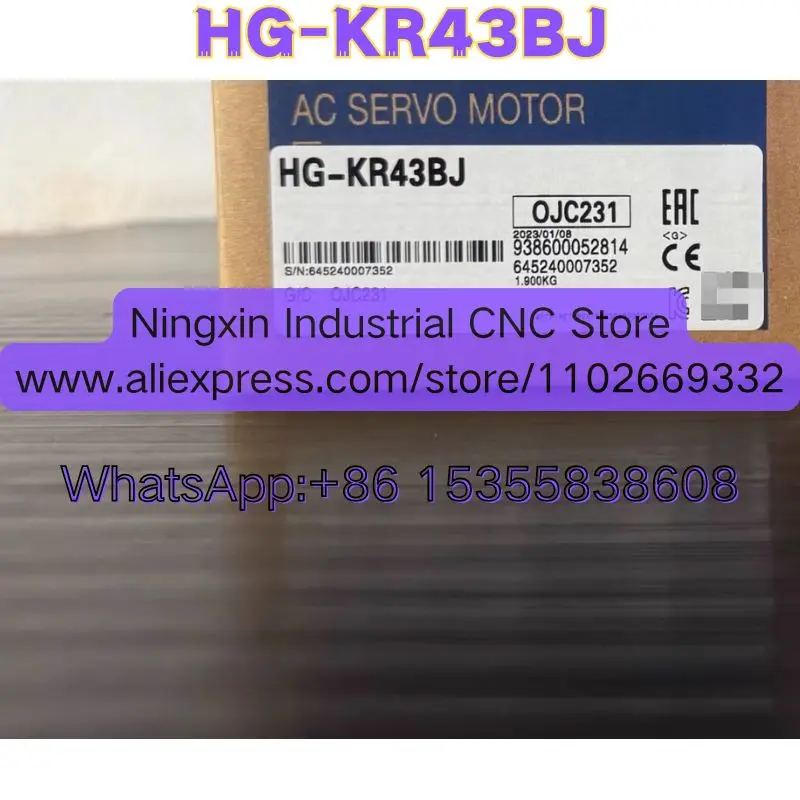 Фото Новый оригинальный серводвигатель HG-KR43BJ №1