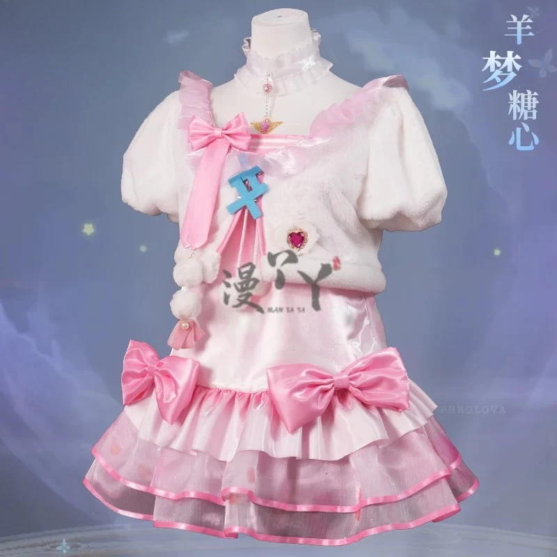 Фото Костюм для косплея Yangmeng Tangxin Elite Anime Game for Peace, полный комплект для женщин, для Хэллоуина, Комик-Кона, ролевых игр и вечеринок №2