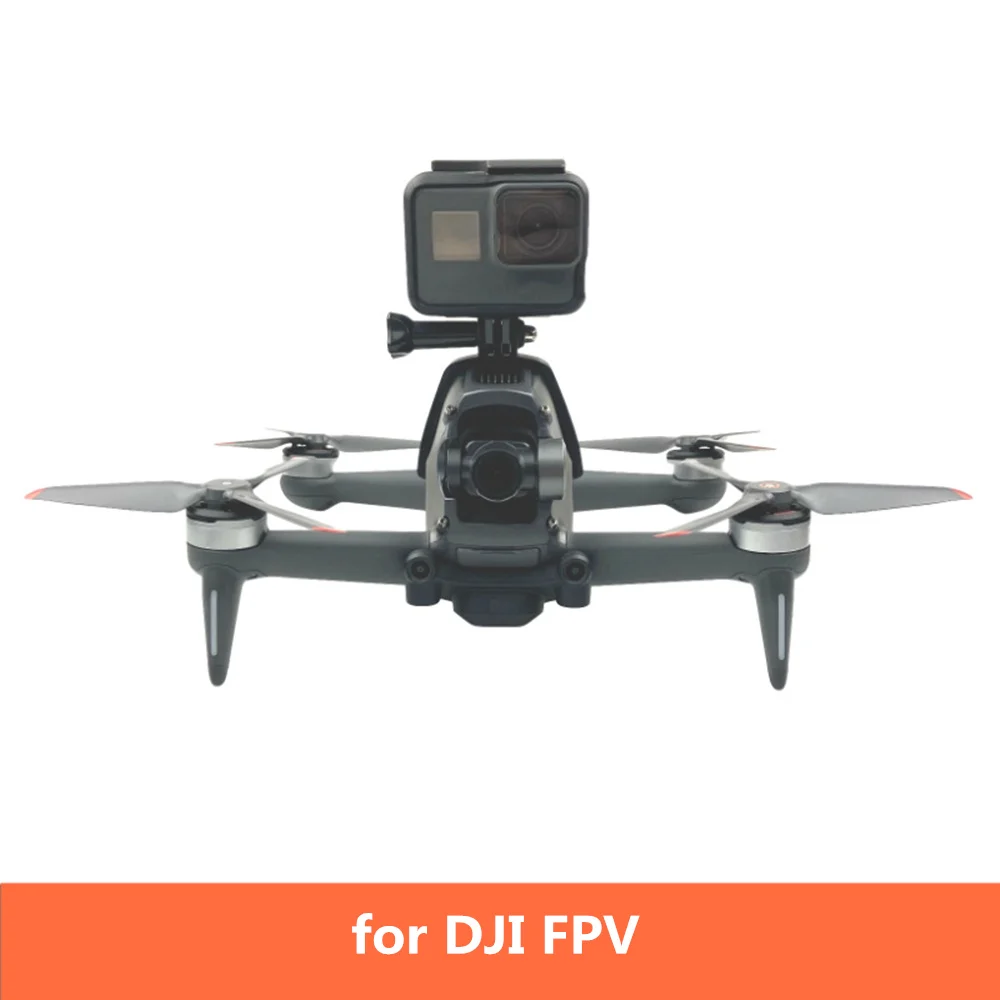 

Держатель верхнего удлиненного кронштейна для DJI FPV COMBO Drone верхний переходник mount для панорамной камеры Insta360 для аксессуаров GoPro SJCAM