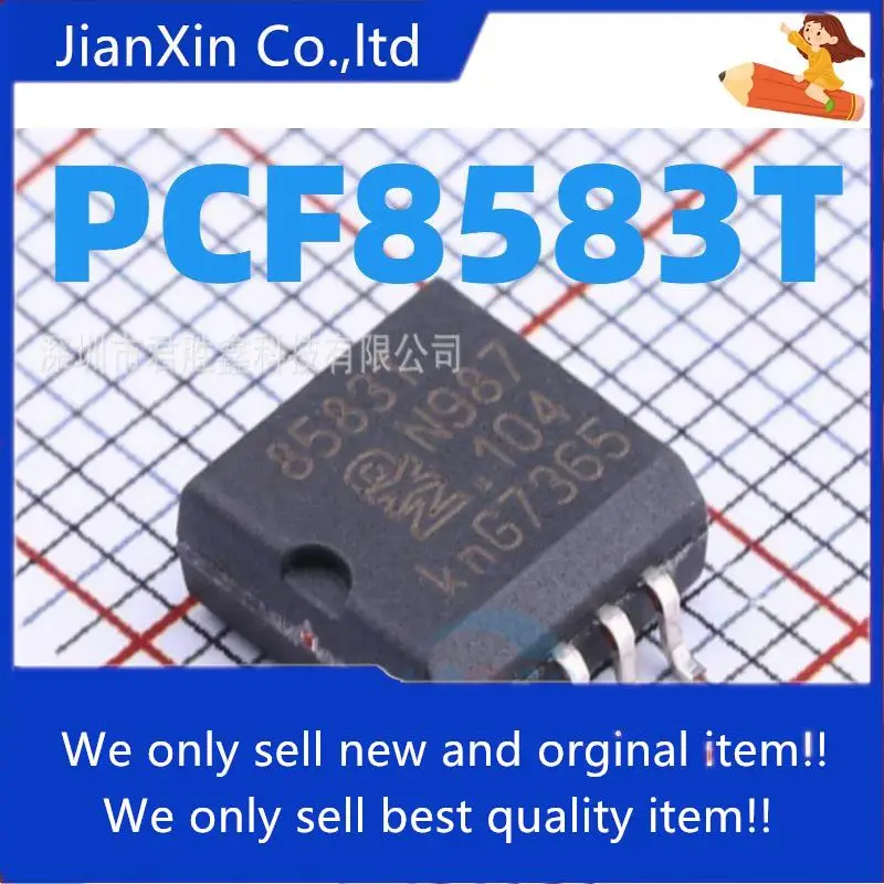 

10pcs 100% orginal new PCF8583 PCF8583T 8583T SOP-8 chip quality is super good